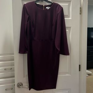 Calvin Klein bat wing dress